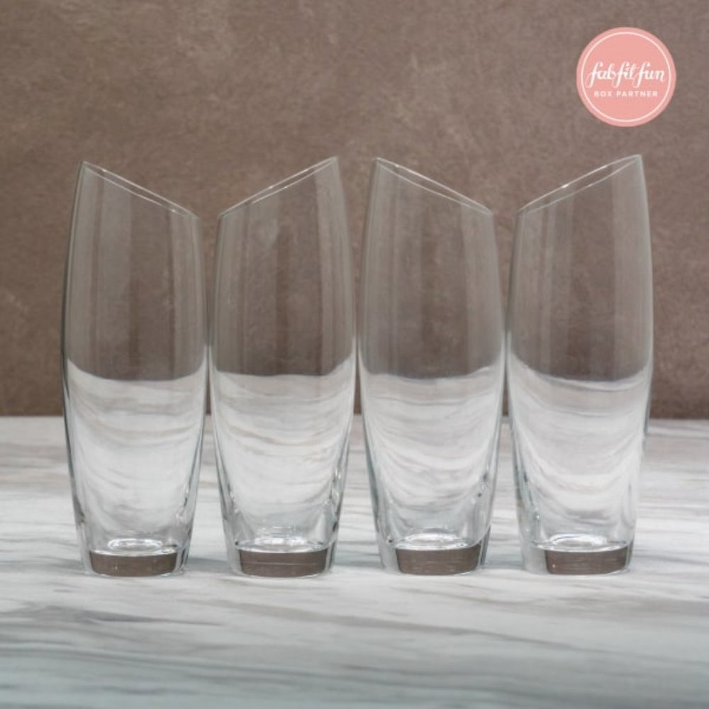 Bomshbee Sloane Champagne Flutes NWT